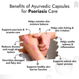 Advanced Ayurvedic Psoriasis Capsules (60 Caps) | Skin & Itching Support
