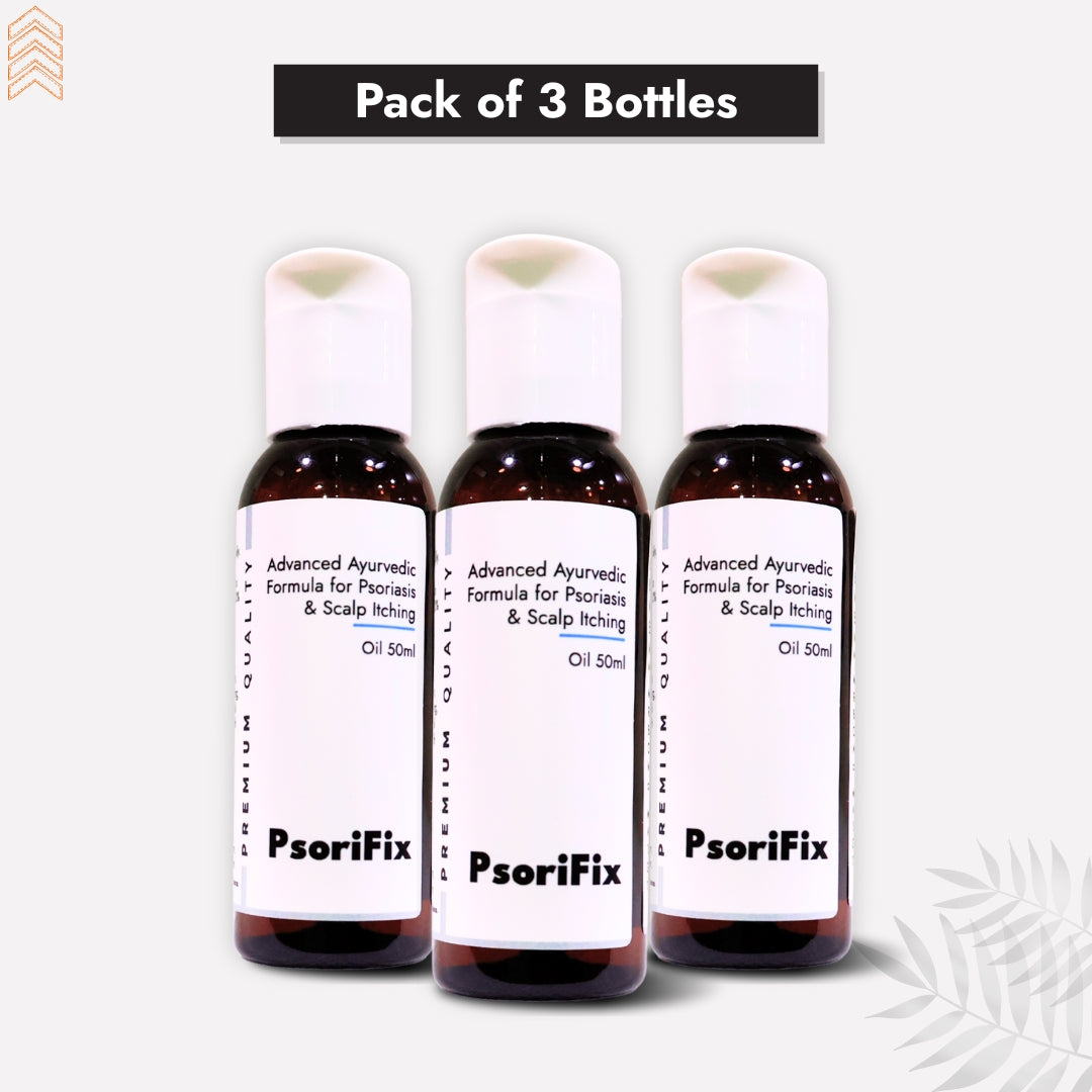 Ayurvedic Natural Oil for Psoriasis & itching (for Day Use)