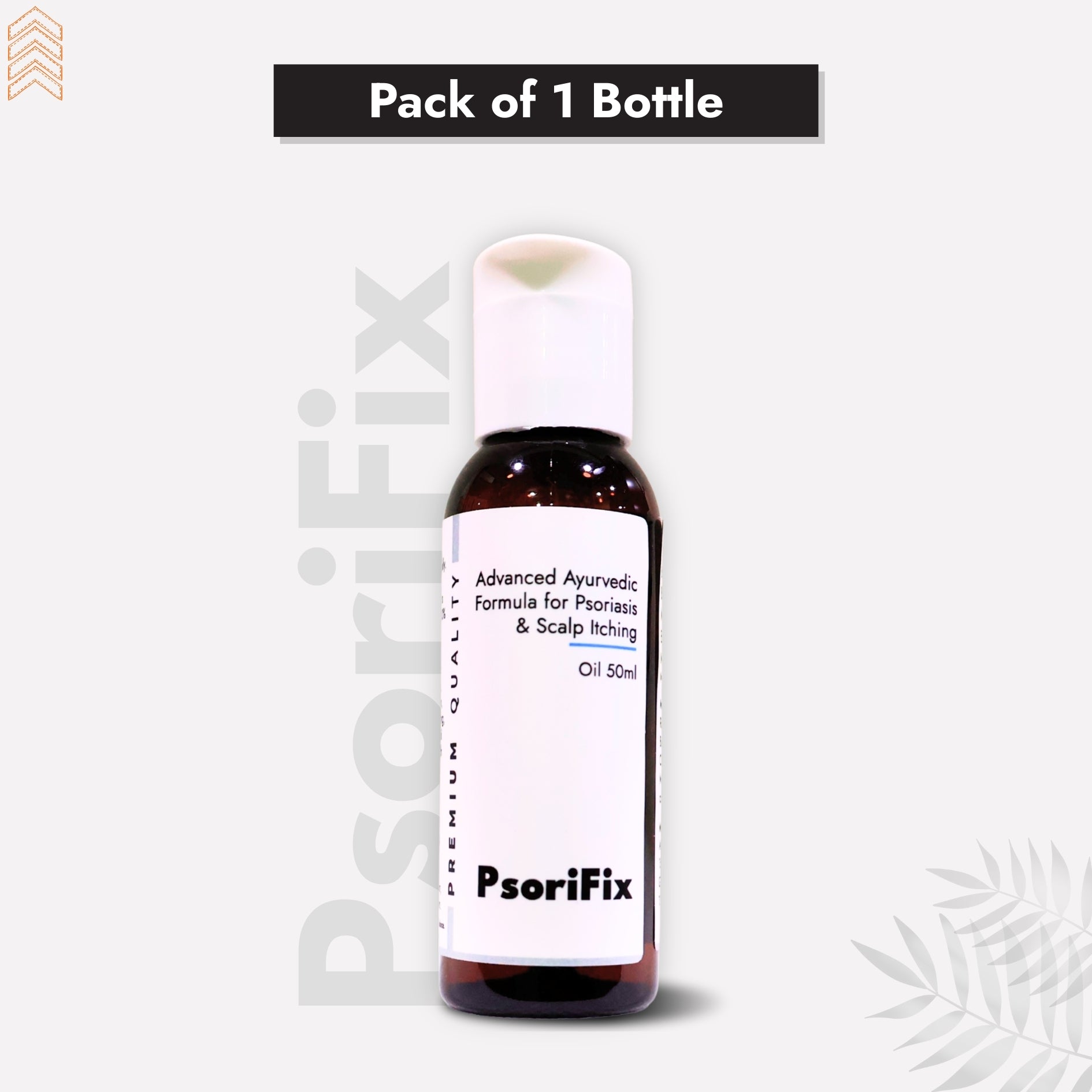 Ayurvedic Natural Oil for Psoriasis & itching (for Day Use)